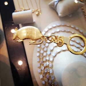 My new Armadillo Key chain. My mom didn't understand why I needed it.