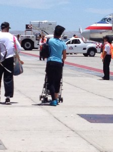 Hello Again CP, on our flight home