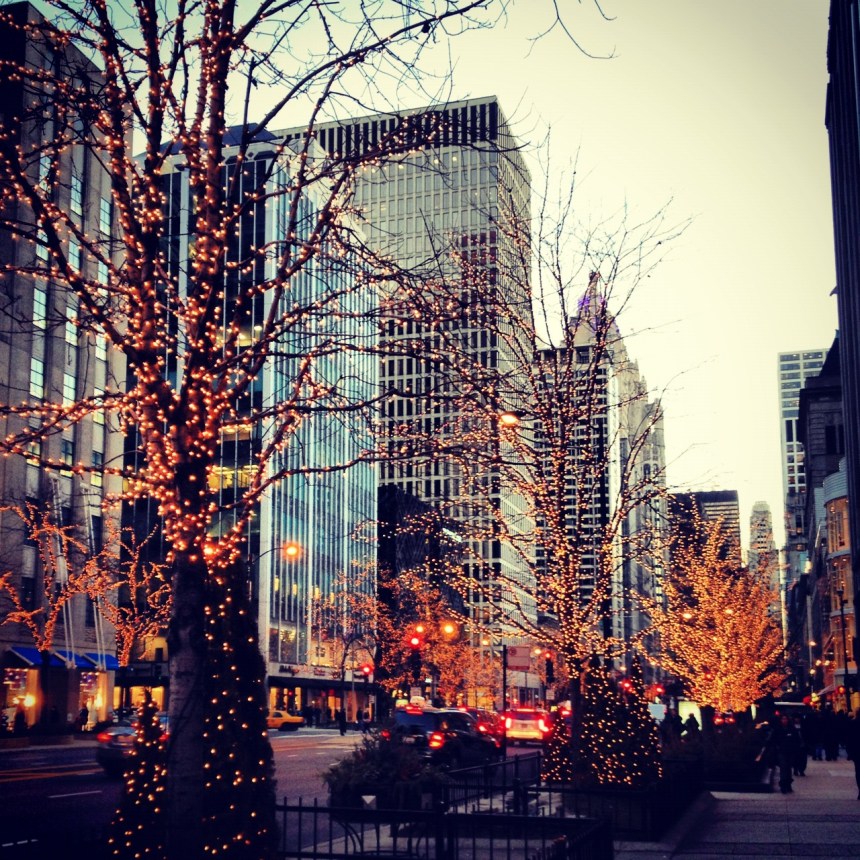 Perfection on Michigan Avenue.
