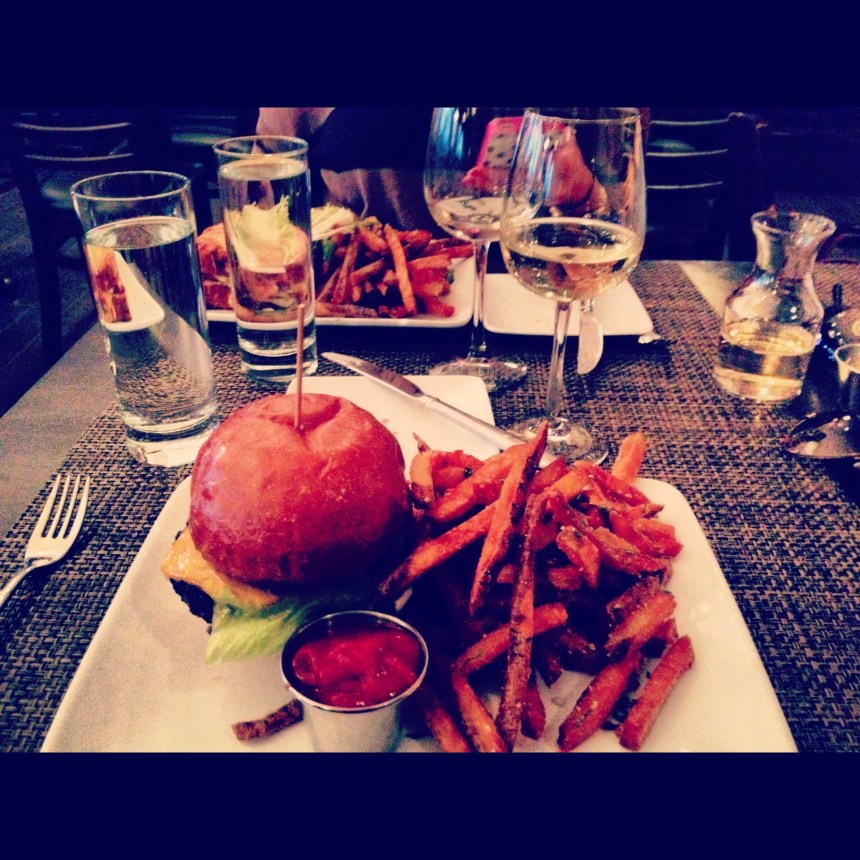 Burger at Bistronomics. Pure heaven. Pure Fat. Pure Love.