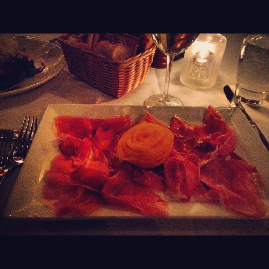 Prosciutto at Piccolo Sogno
