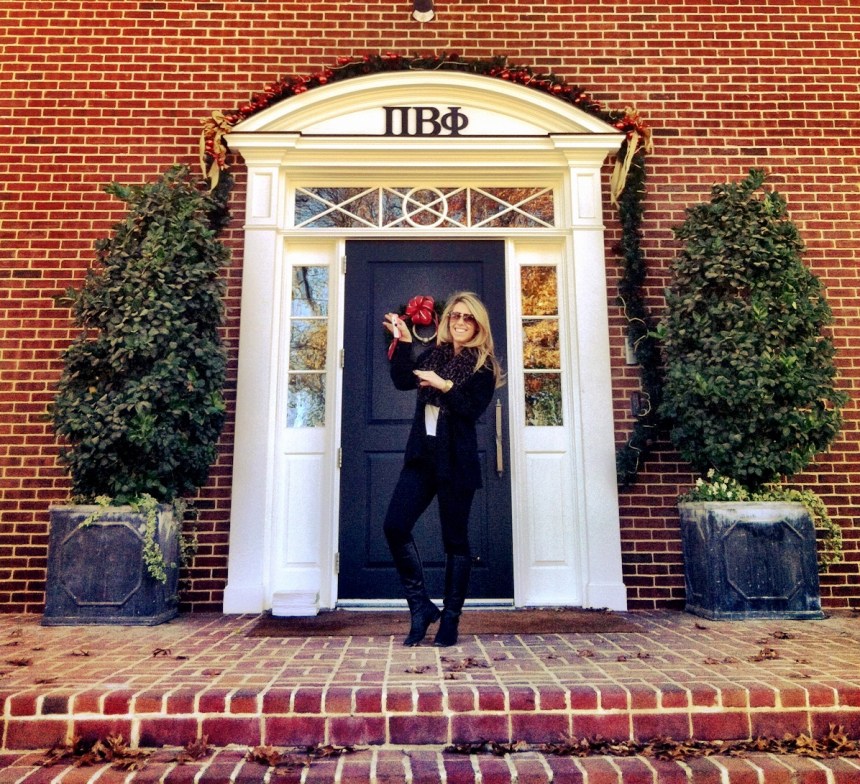 Thriller outside of Pi Phi at SMU?