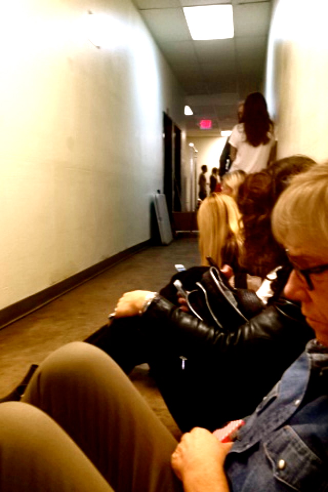 Carms was so over waiting.