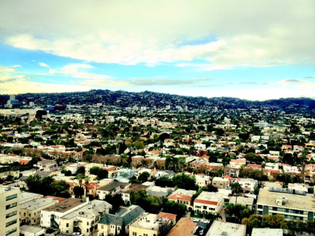 The view from my office on a dark day.