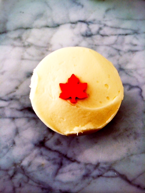 Pumpkin cupcake from Sprinkles 