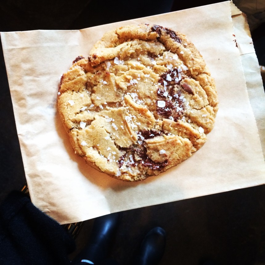 Sea salt and chocolate chip cookie from M Street Kitchen