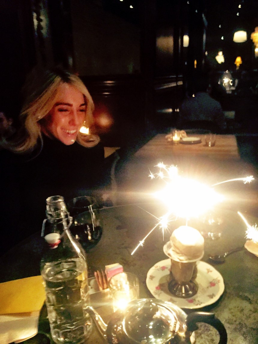 I did eat the ice cream though...